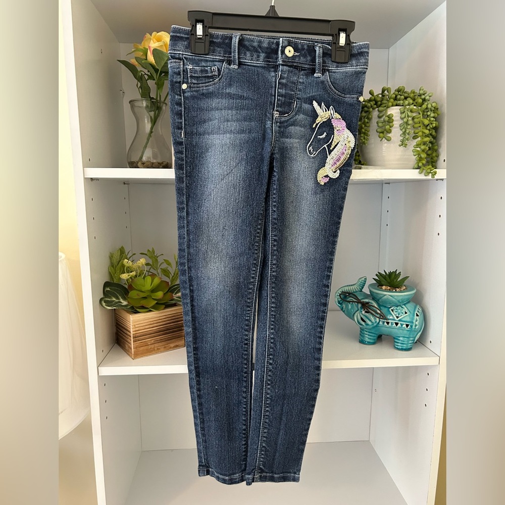 Sonoma Jean jegging with unicorn detail